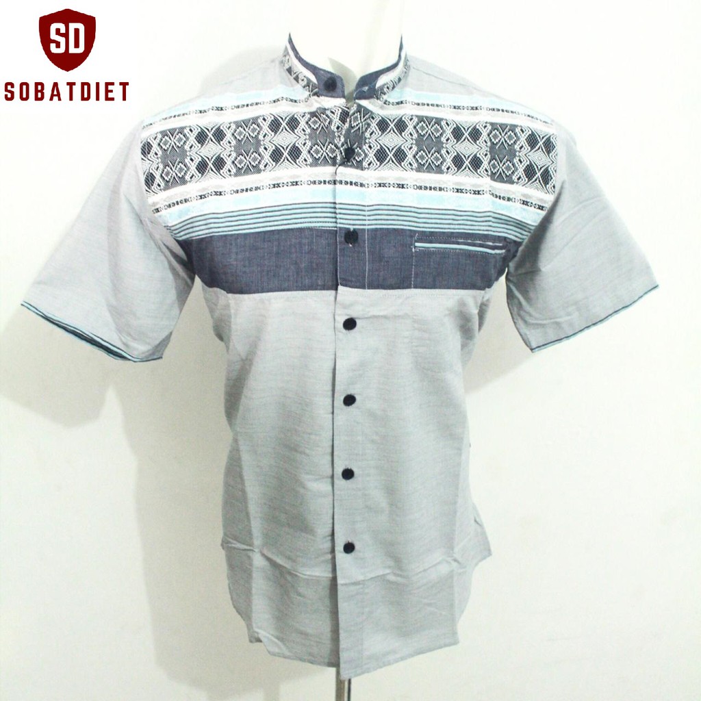 Baju Koko Kemeja Koko Muslim Baju Lebaran Pria A Baju Koko Kemeja Koko Muslim Baju Lebaran Pria A