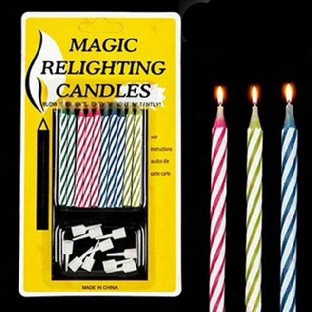 Lilin magic isi 10 pcs original/asli retail/grosir