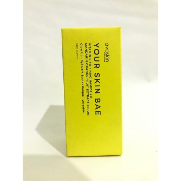(NEW) BUKAN PRELOVED AVOSKIN VITAMIN C 3% + NIACINAMIDE 2%