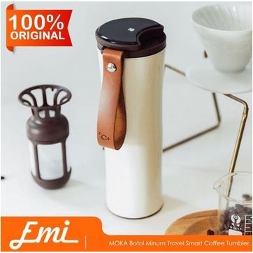 MOKA Botol Minum Travel Smart Coffee Tumbler OLED 430ml