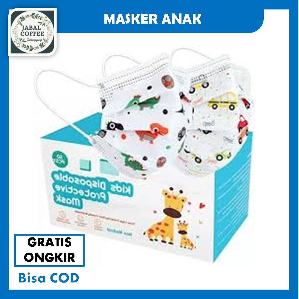 Masker Anak 3 Ply Karakter / Masker Anak 3 Ply Kids Child Mask Motif Earloop