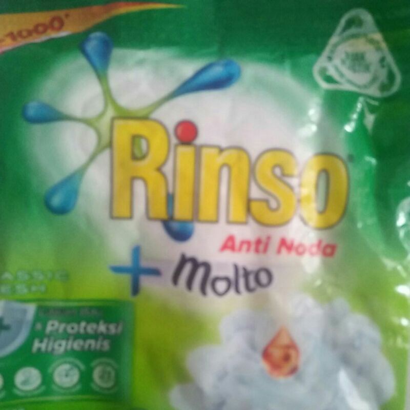 Rinso Soklin DIA detergent bubuk renceng