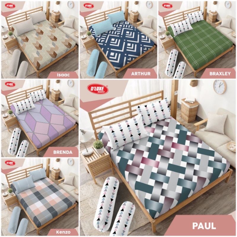 Sprei Kintakun Dluxe 180 x 200 Seprei Kintakun Deluxe King Sprei Kintakun No 1 Corak Minimalis Abstr