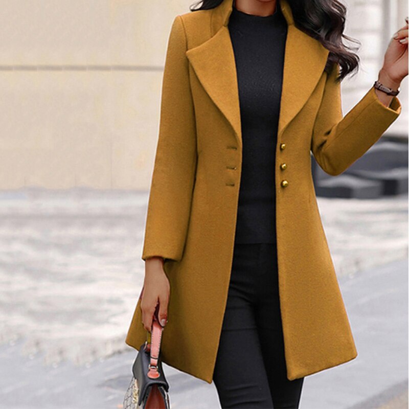 Blaser Wanita Blazer Outer Cewe Jas Korea Terbaru Kekinian Cewek Casual Mia Story Fashion Long Coat Pocket Fashion Wanita Ala Korea