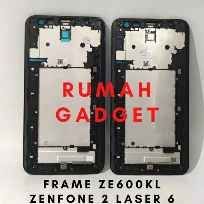 FRAME BUZZLE MIDDLE TATAKAN LCD ASUS ZE600KL ZE601KL ZENFONE 2 LASER 6 INCHI