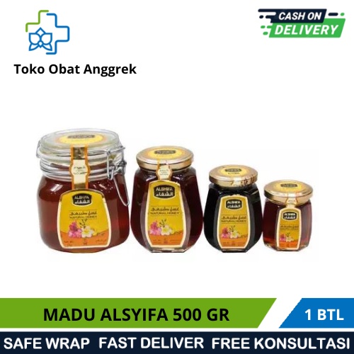 

MADU ALSYIFA 500 GR/ MADU MURNI / MEMELIHARA DAYA TAHAN TUBUH / PEMULIHAN LAGI SAKIT