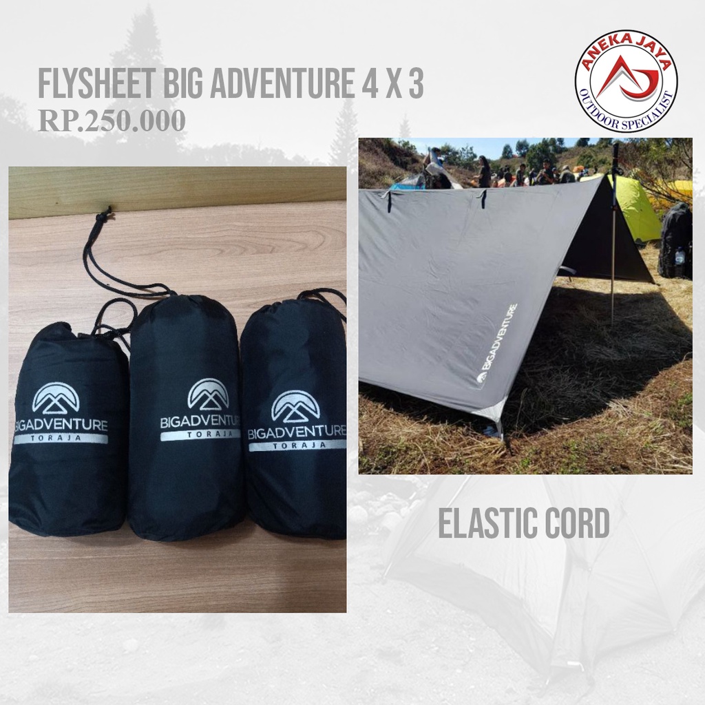 FLYSHEET BIG ADVENTURE 4 X 3