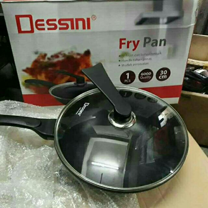 Wok Fry Pan Dessini 30cm / Teplon / Panci Dessini Tebal