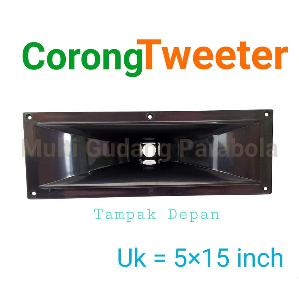 Corong Horn Tweeter Plastic 13 x 38 cm super murah