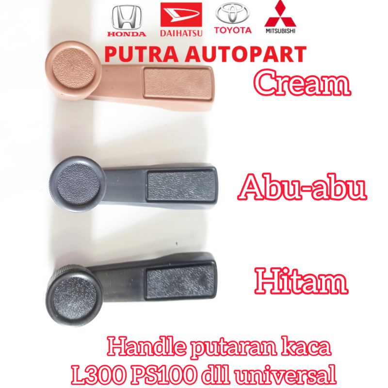 handle putaran kaca dalam L300 PS100 dll universal