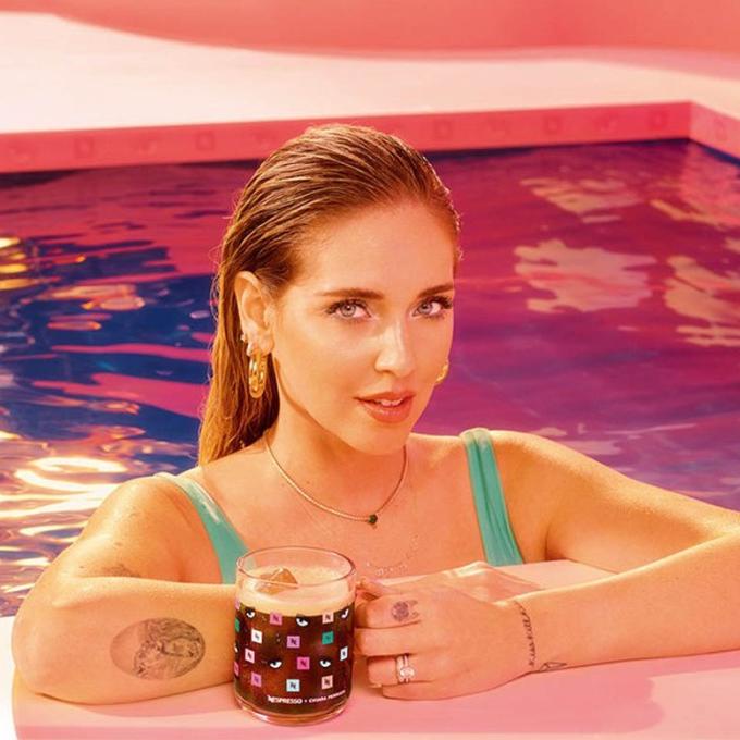 Nespresso x Chiara Ferragni Limited Edition Coffee Mug / Gelas Kopi CUCI GUDANG