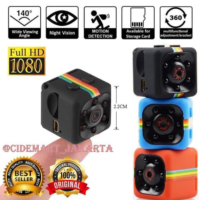 Camera Mini Spy Camera Pengintai Mini Dv Sq8 Full 1080 Hd