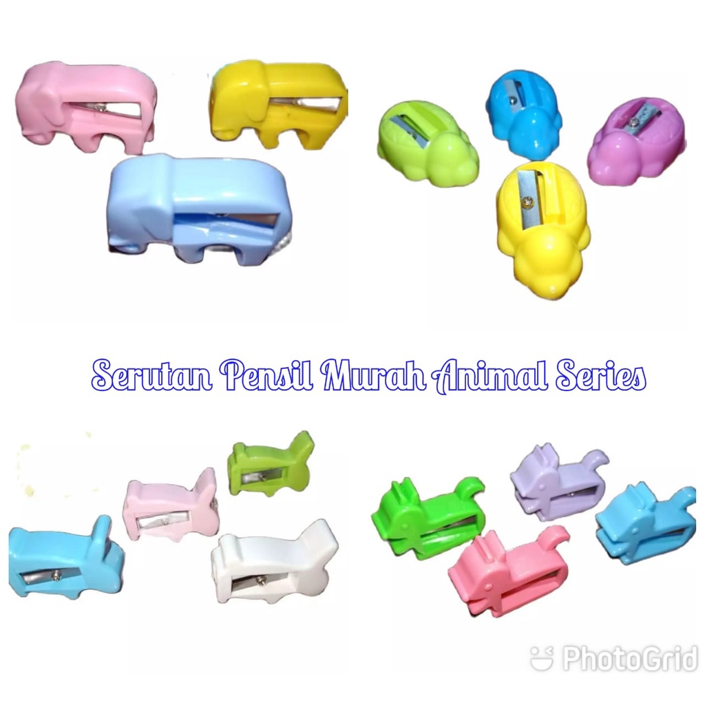 

SERUTAN PENSIL / RAUTAN PENSIL KECIL BENTUK HEWAN ISI 1. MURAH