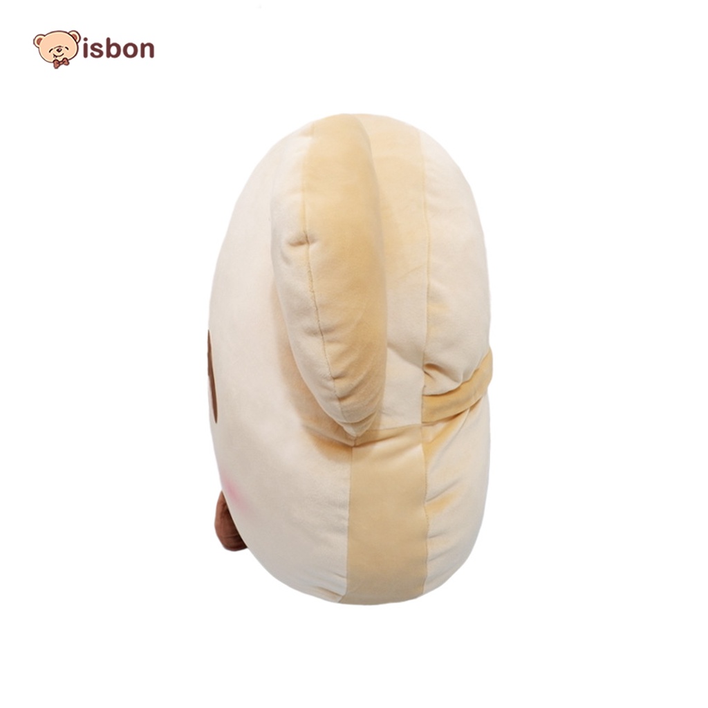 ISTANA BONEKA Bantal Kepala Karakter Beruang Boney Warna Brown Bahan Premium Wajib Punya Mudah Dibawa