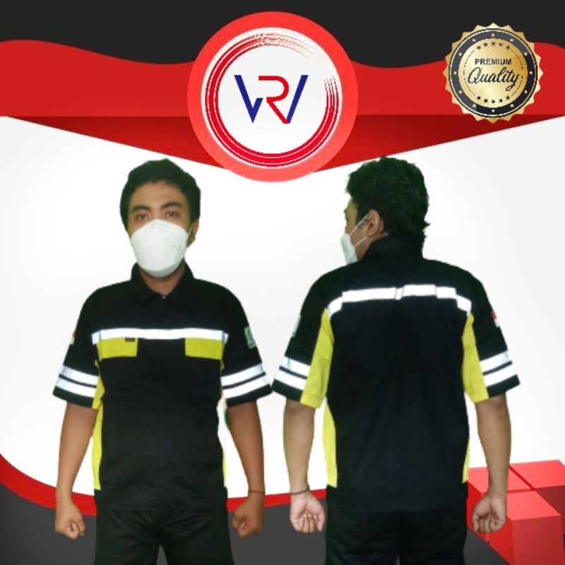 Kemeja K3 Safety Wearpack Lengan Pendek