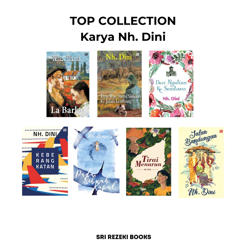 TOP COLLECTION Nh. DINI/KEBERANGKATAN/PADA SEBUAH KAPAL/TIRAI MENURUN/LA BARKA