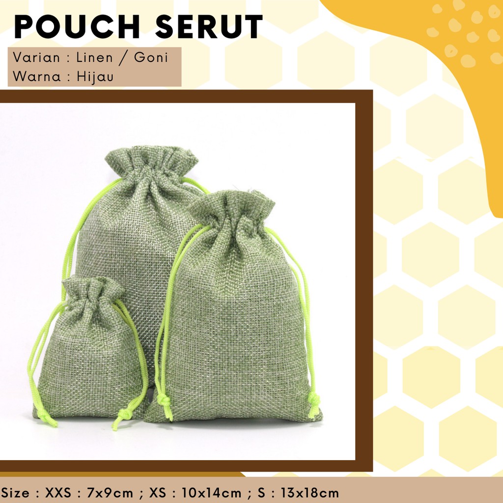 Pouch Serut / Serbaguna / Souvenir / Warna-warni / New