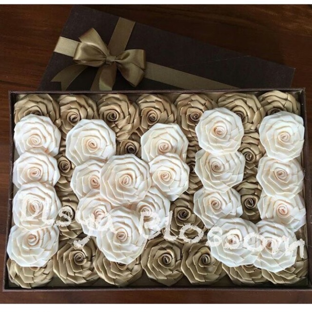 

Bunga satin i love you