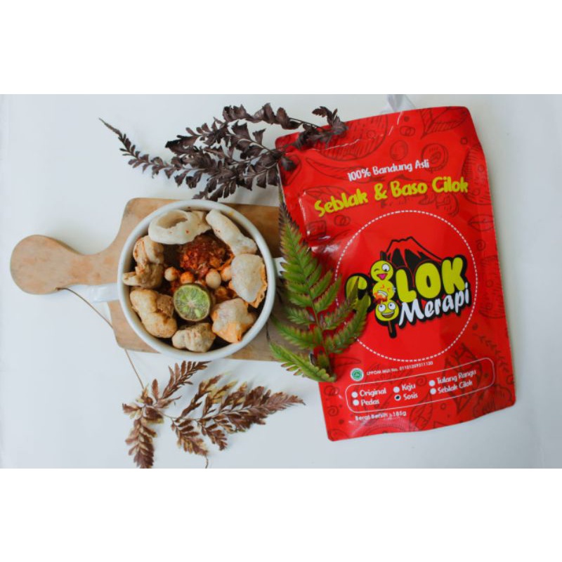 

Cilok merapi cilok kuah instan rasa sosis 200gr