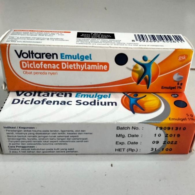 cusss order] Voltaren Emulgel 5gr (Gel pereda Nyeri)