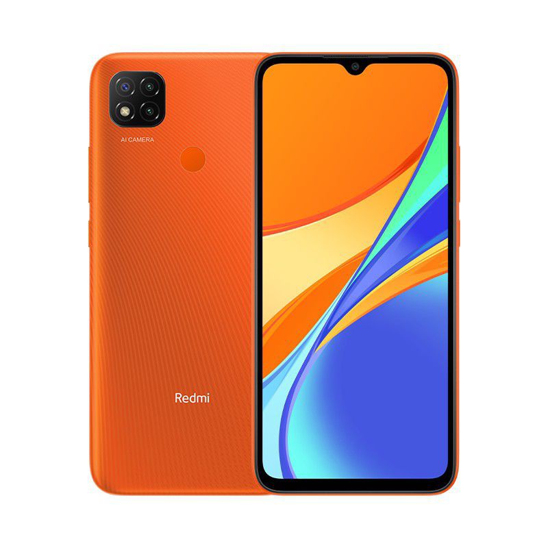 HP Baru Xiaomi Redmi 9C 4/64 Ram 4GB Rom internal 64GB - New Original Garansi Resmi TAM - Layar Full Display, Baterai 5000 mAh, Prosesor Helio G35, 13MP 3 Kamera - 3/32 4 3GB 32GB 3 32 GB - Warna Colour Orange Black Blue Biru Hitam Oren - Promo Murah 9 C-Sunrise Orange