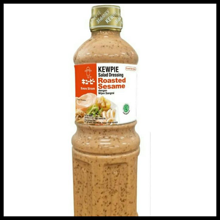 

TERBARUU!! Kewpie Salad Dressing Roasted Sesame /Kewpie Wijen Sangrai 1L PROMO
