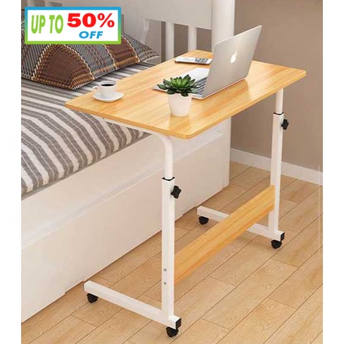 Meja Laptop Portable Alumunium Baja Warna Bervariasi - Meja Belajar Stand Berdiri Adjustable