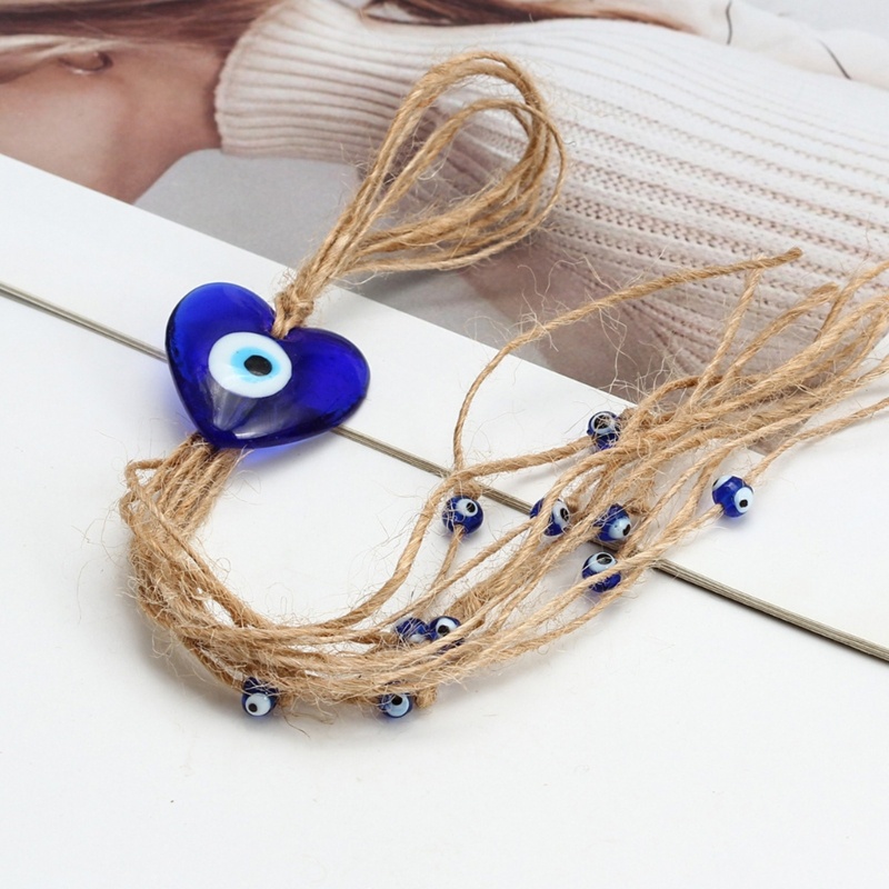 Zzz Liontin Manik-Manik Evil Eye Gaya Turki Untuk Aksesoris Perhiasan