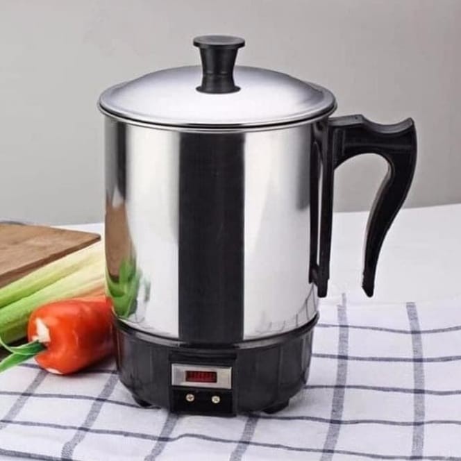 COD MUG TEKO Listrik / elektrik Pemanas Air 13 cm FLECO//MUG TEKO LISTRIK PEMANAS AIR FLECO UKURAN 13 CM