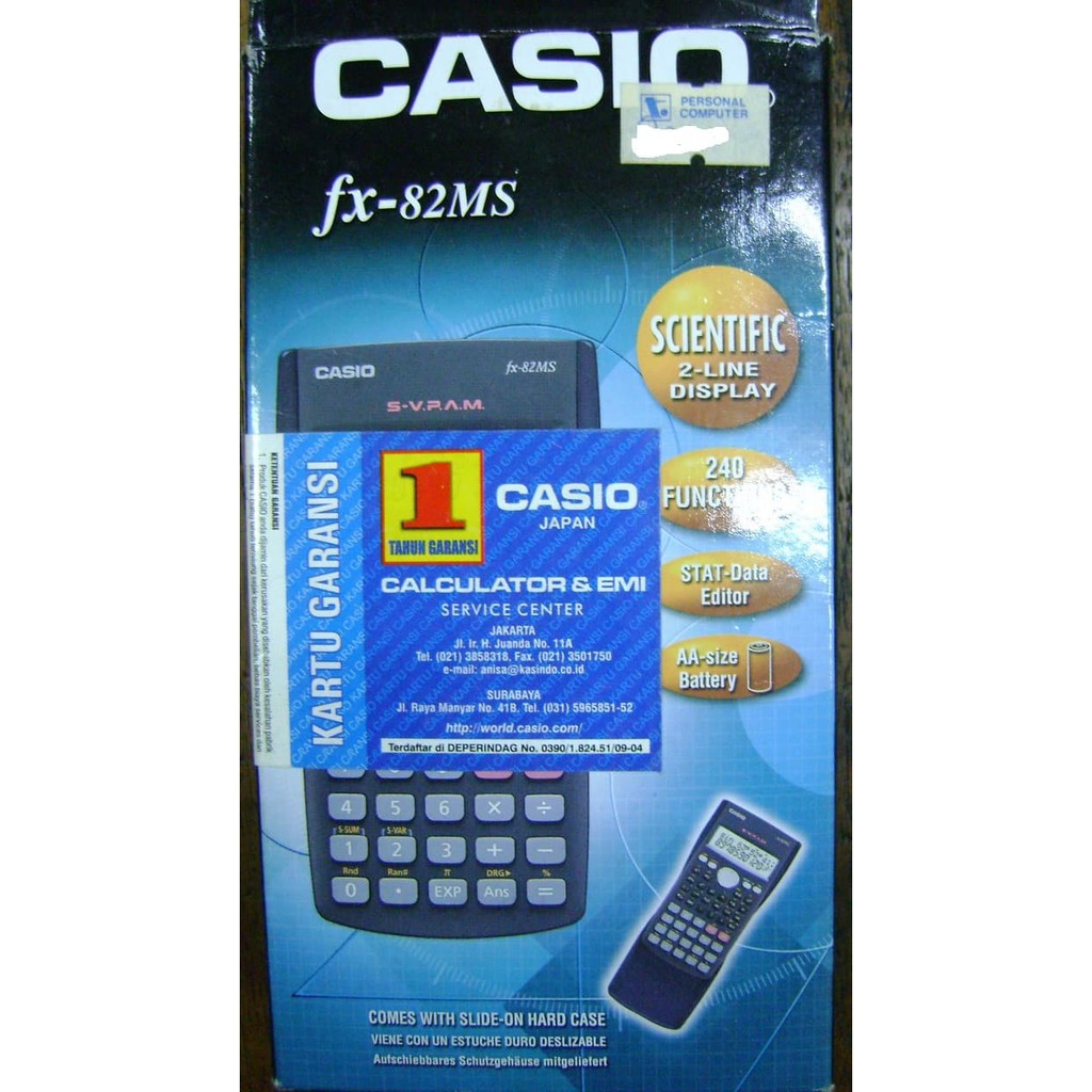Calculator - Casio - Scientific Calculator Fx-82MS