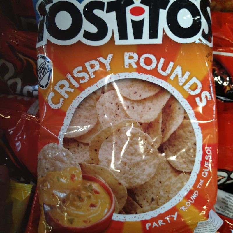 

TOSTITOS CRISPY ROUNDS SNACK CORN IMPOR U.S.A 283.5GR