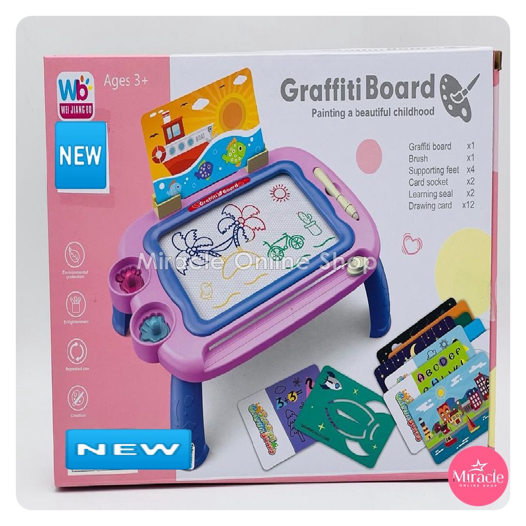 

MAINAN PAPAN TULIS / DRAWING WHITE BOAR MAGNET NEW