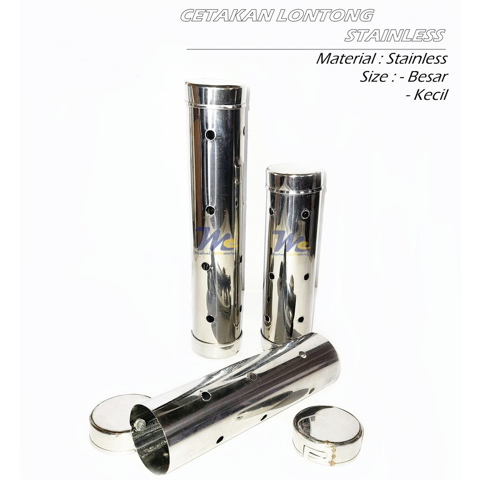 Cetakan Lontong Stainless size besar kecil