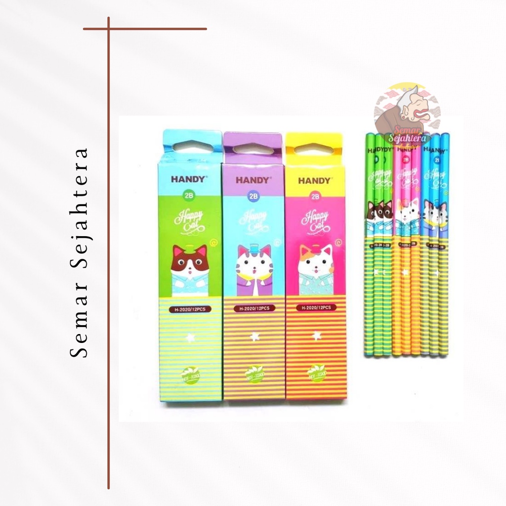 

[PAK] PENSIL / PENCIL 2B HANDY 2020 (12 PCS)*