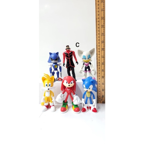 Action figure Sonic set figure