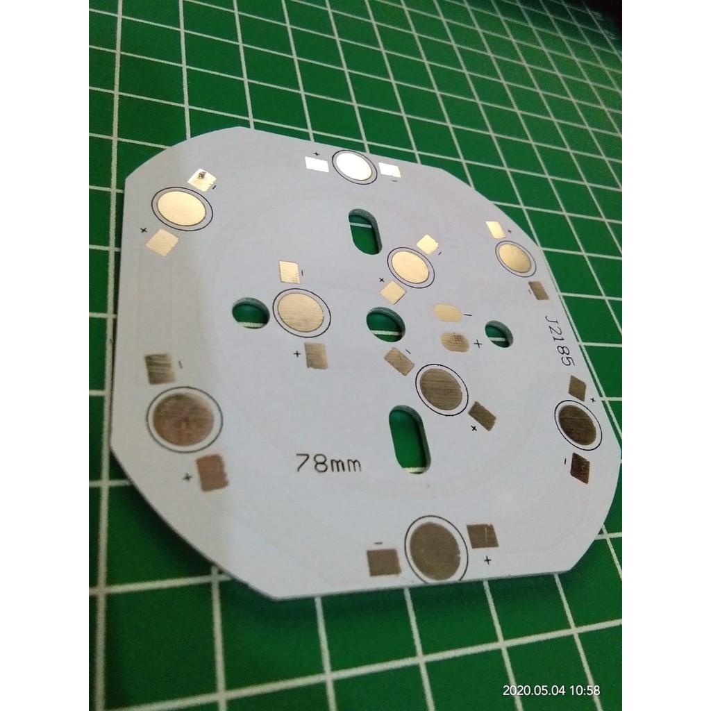 [SEN-9021] PCB HPL 1-5 WATT LED DRIVER SEMUA BENTUK 9 LED DIAMETER 78MM