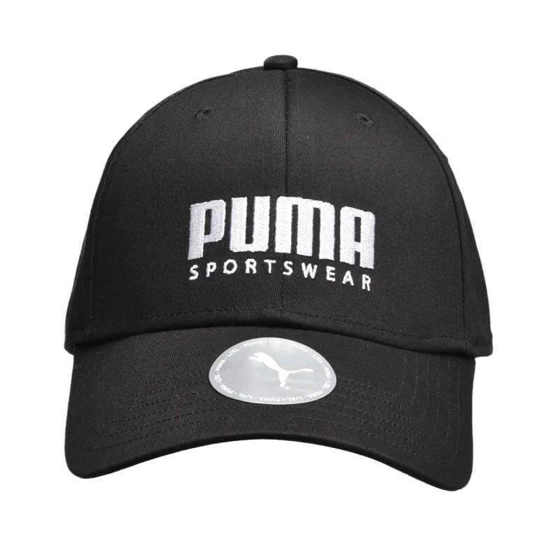 Topi Puma Stretchfit BB Cap Hitam Black Original