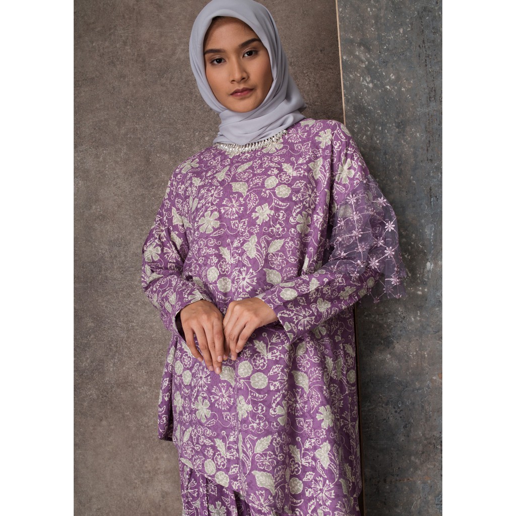 

Aleza Rayura Top Purple