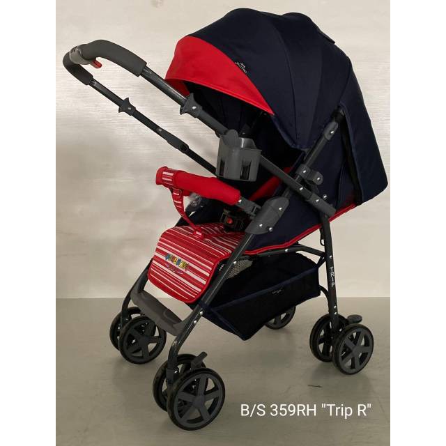 Makassar PROMO - Stroller/ Kereta Bayi Pliko Creative 359 Trip R Drongan 2 Arah | Kereta Dorong Bayi