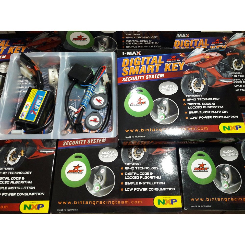 Alarm Motor Smart Key BRT Mio J M3 Xeon Soul GT terlaris