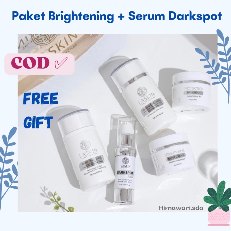 [New Agen] Laskin Paket Brightening + Serum Darkspot Laskin
