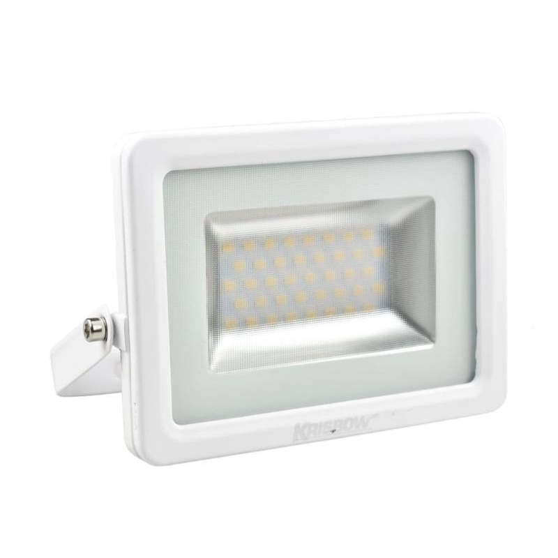Krisbow Lampu Sorot LED 20 Watt ip65 3000K Warna Warm White