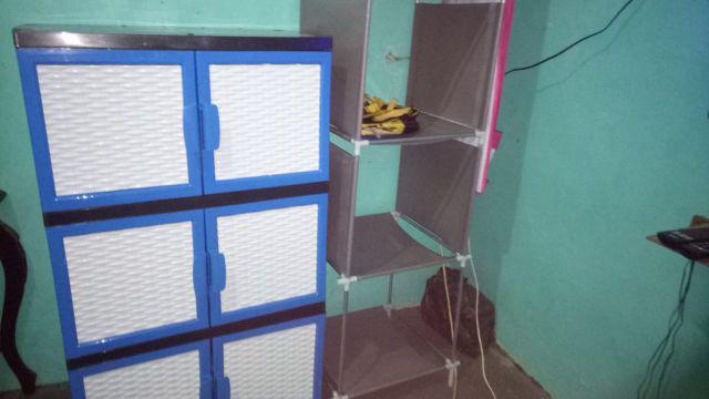 Bubblestar, Bubble Star Venus Rotan / Karakter  Susun 3,  Lemari Plastik, Cabinet 3d - Blue / Biru