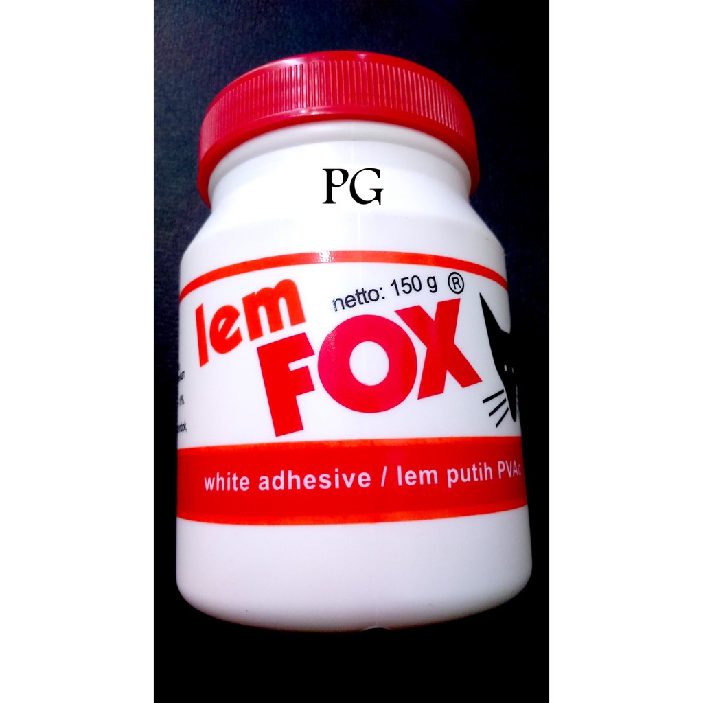

Lem Fox Putih 150 Gram Glue Kertas Kayu