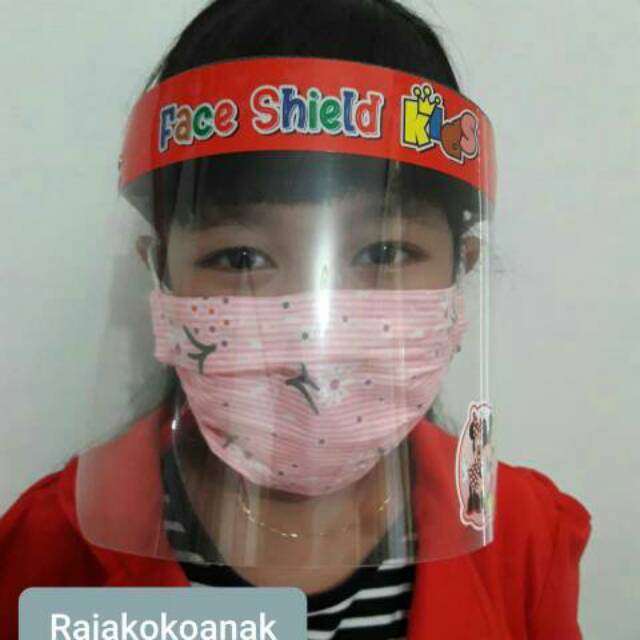 FACE SHIELD KIDS BERKARAKTER/ANTI DEBU