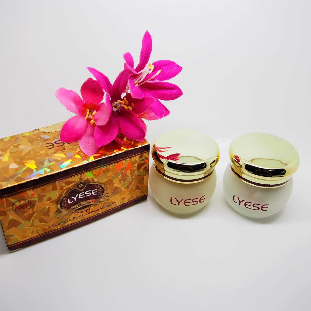 Cream Lyese Small Set Day & Night