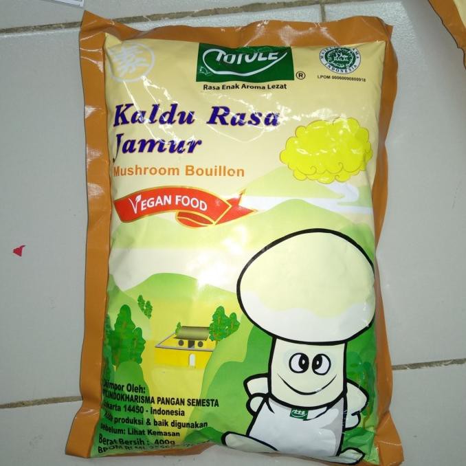 

READYY Totole Kaldu Jamur 400 gr TERBARU