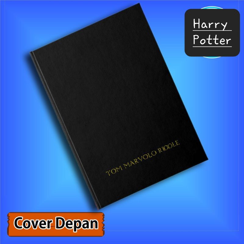 

Pocket book / Notebook HARD COVER Harry potter TOM MARVOLO RIDDLE Uk A6 & A5 / Buku tulis catatan notes