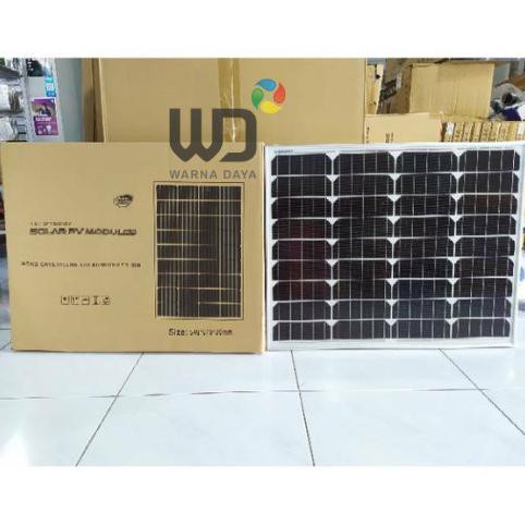 Jual PANEL SURYA / SOLAR PANEL / SOLAR CELL ST SOLAR 50WP MONO | Shopee ...