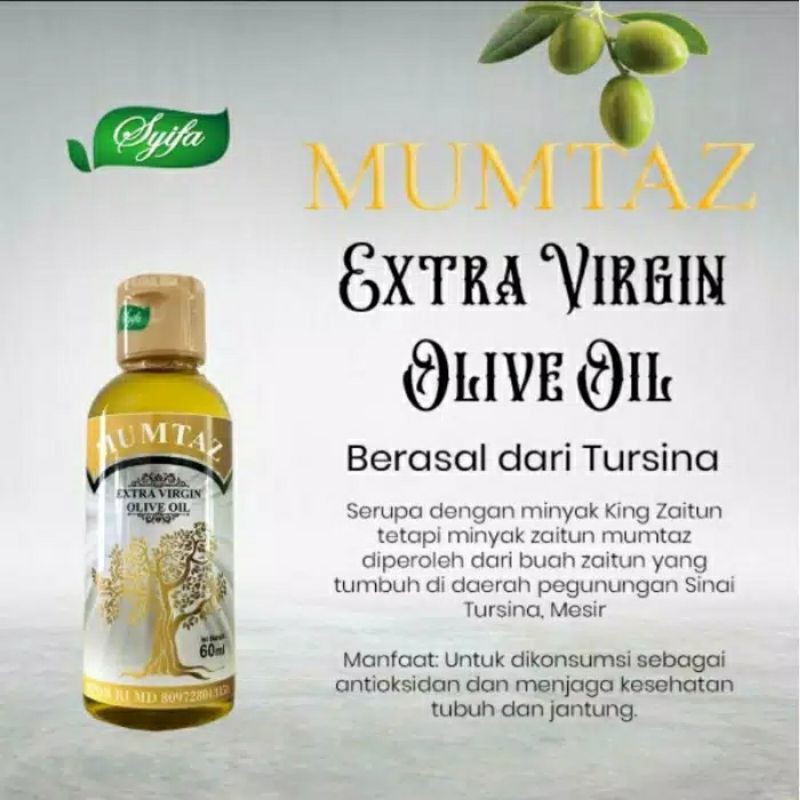 

Minyak Zaitun extra virgin mumtaz 60ml